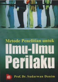 Image of Metode Penelitian untuk Ilmu-Ilmu Perilaku